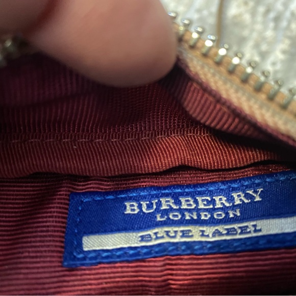 Burberry Nova Check Blue Label Checkered Crossbody Bag - Picture 3 of 11